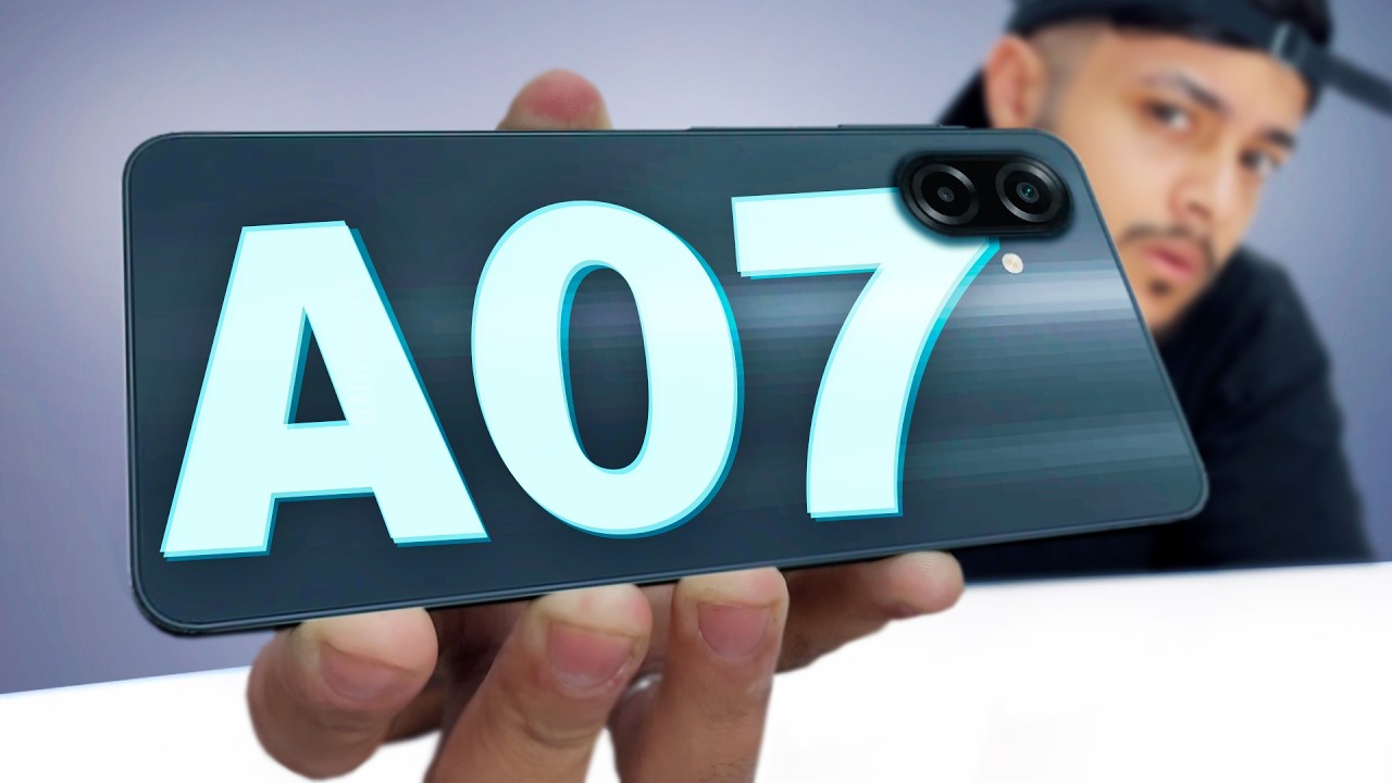 Miniatura da avaliação em vídeo de Smartphone Samsung Galaxy A07 256GB 8GB RAM