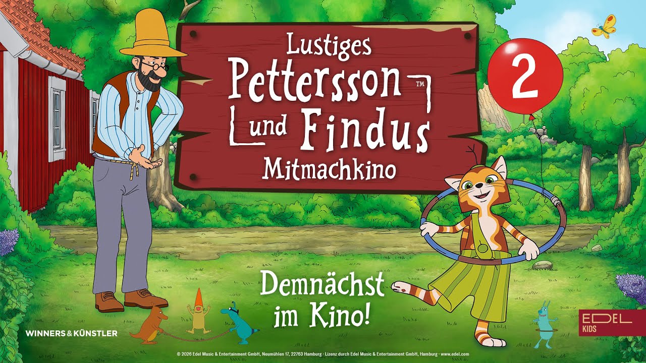 Lustiges Pettersson und Findus Mitmachkino 2 Trailer