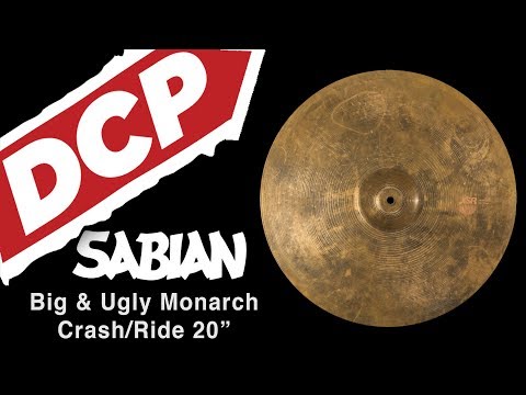 Sabian Big & Ugly XSR Monarch Crash/Ride Cymbal 20" 1760 grams XSR2080M