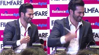 Varun Dhawan's FUNNY Double Meaaning Hand Actions