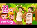 Monkey Banana Dance More And More Baby Monkey Dance Along Song Pinkfong Kids Songs