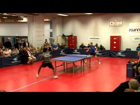 Ping à Roanne : Bahuaud J. -  Diaw I.