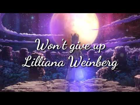 Won't give up(Lilliana Weinberg) #lyrics #lyricsvideo
