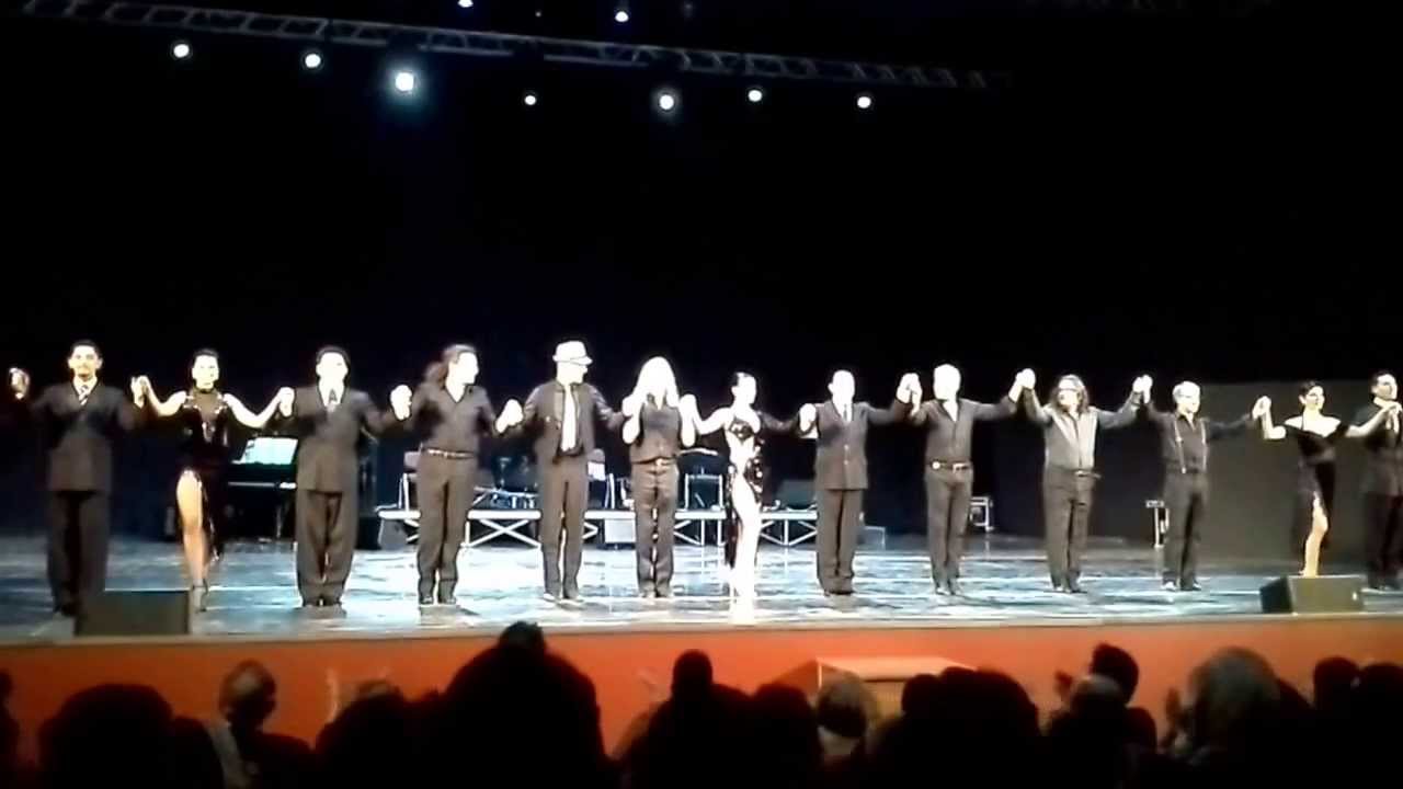 Miguel Angel Zotto e Daiana Guspero e compagnia Tango por Dos -Cumparsita finale - Roma 17.12.2013