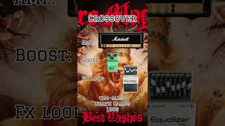 Hardcore evolution in 6 guitar tones: Minor Threat, YoT, Cro-Mags, Strife, Hatebreed, Knocked Loose