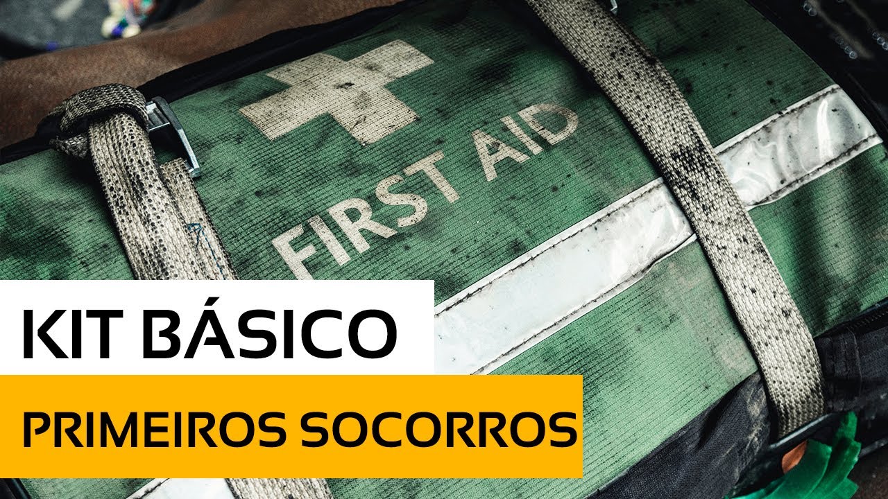 Como montar seu Kit Básico de Primeiros Socorros