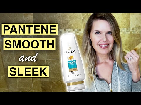 MAJOR detangling action! Pantene Pro V Smooth & Sleek Conditioner REVIEW