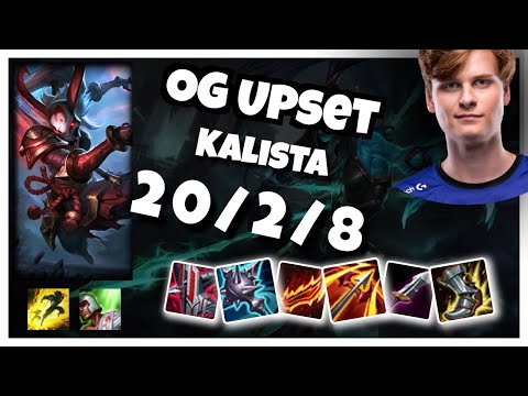 Kalista vs Jhin OG Upset BOT (20/2/8) - v10.24