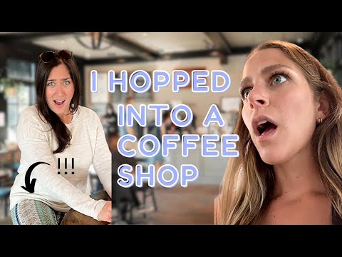 I Hopped Into A Coffee Shop Official Video - Sarah Maddack