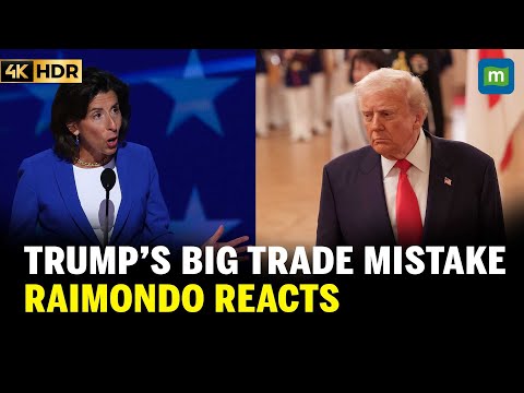 Former US Commerce Secretary Gina Raimondo Slams Trump’s Trade Policy: ‘Making Big MistakeWithIndia’