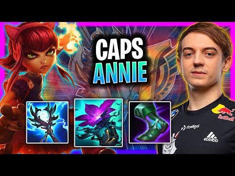 CAPS BRINGS BACK ANNIE MID! | G2 Caps Plays Annie Mid vs Corki!  Season 2024