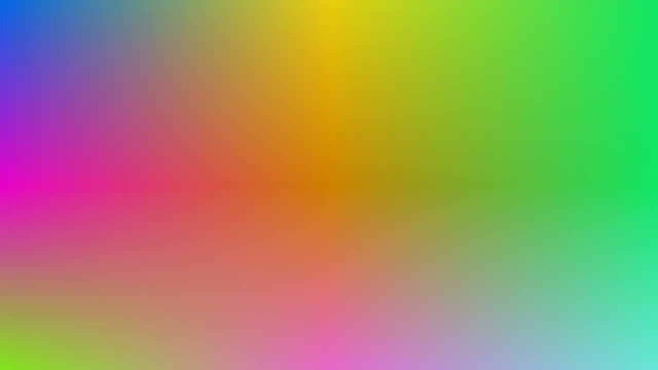 4K Full Colour Hue Gradient Patterns