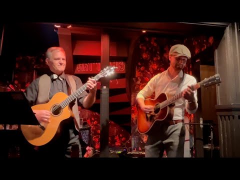 Arne og Vegard spiller Samba på Art Themis 17 05 2022