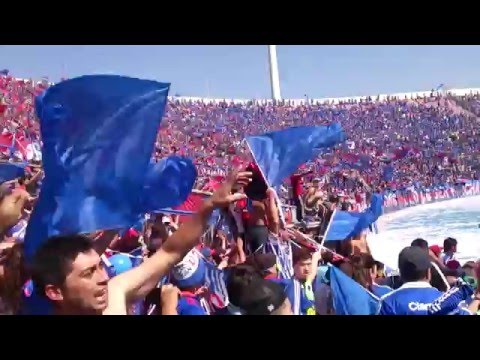 "SALIDA U DE CHILE VS COLO COLO - SUPERCLASICO ( 20/03/2016 )" Barra: Los de Abajo &bull; Club: Universidad de Chile - La U