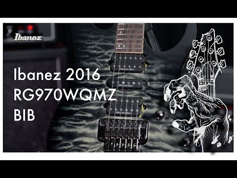 IBANEZ RG970WQMZ BIB Black Ice Burst / RG Premium Series/ from 2018 / RG970WQMZ-BIB / I170808206 image 15