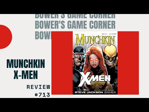 Bower's Game Corner: Munchkin X-Men Review 