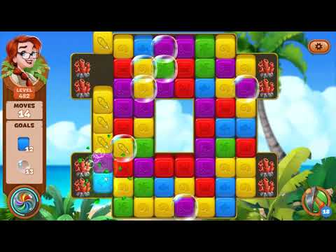 Lost Island: Blast Adventure - Level 482 (No Boosters) HD