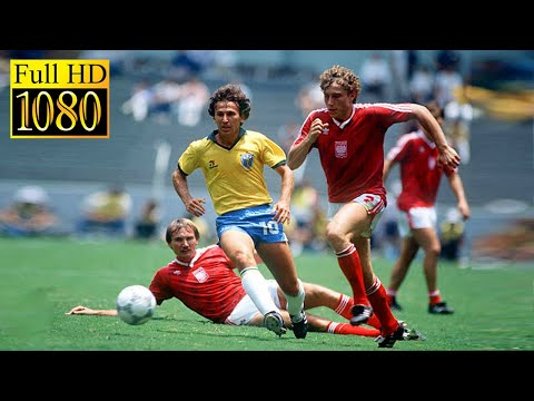 Brazil 4-0 Poland World Cup 1986 | Full highlight -1080p HD | Zico