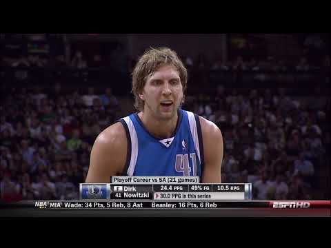 [2009-2010 NBA Playoffs] Dallas Mavericks VS San Antonio Spurs Western Conference 1round Game 3
