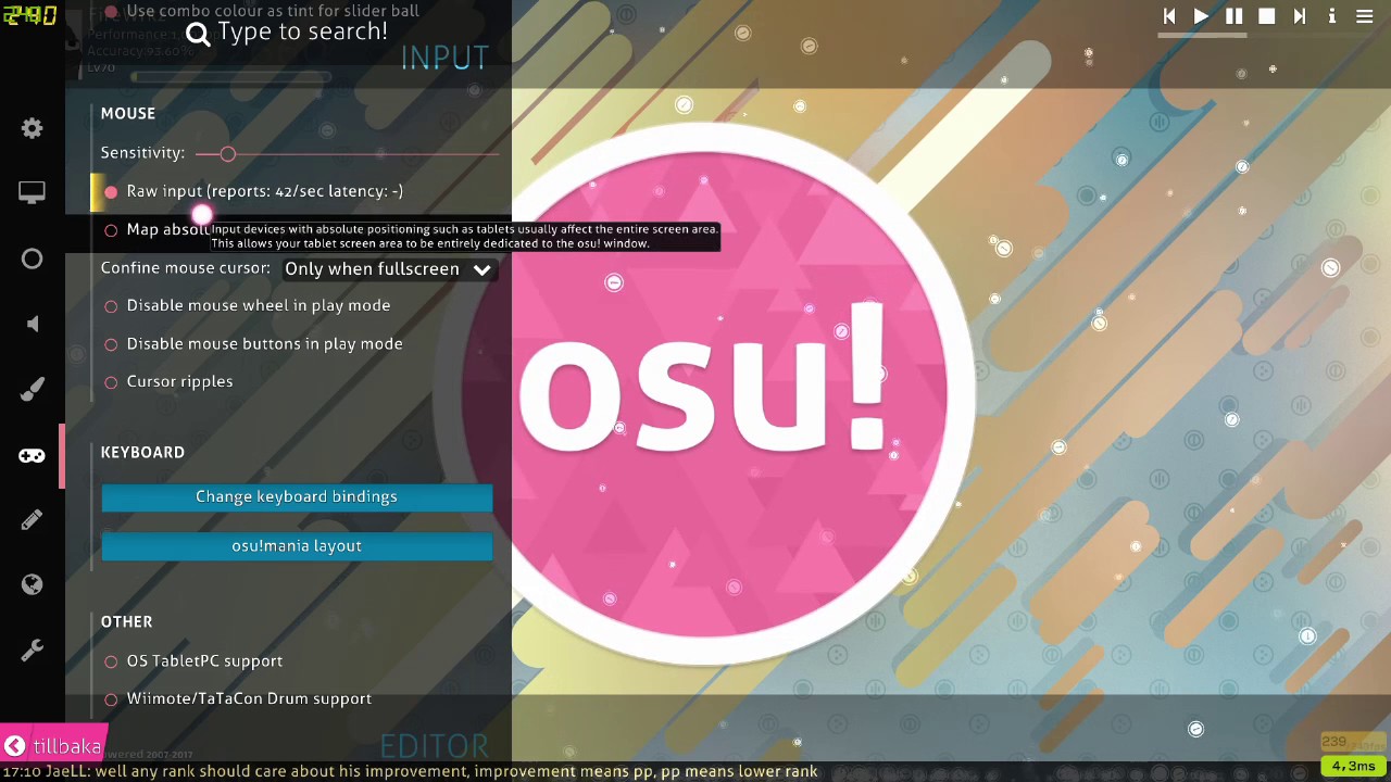 Cursor locking in corner when using tablet with raw input FIX (Osu!)