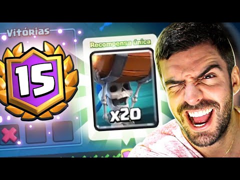 GANHEI O DESAFIO DOS DESTRUIDORES DE MUROS NO CLASH ROYALE!