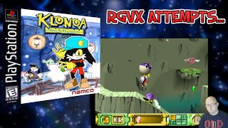 Klonoa : Door To Phantomile : Playstation 1 : RGVX Attempts #gameplay #gamereview #playstation1