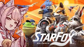 【Star Fox│スターフォックス ②】完全初見｜2周目ノーマルで目指せ初ルート！約30周年の名作リメイクに挑む！【稀紗蘿】