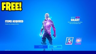 How To Get GALAXY SKIN FREE in Fortnite! (Chapter 2 Season 8)
