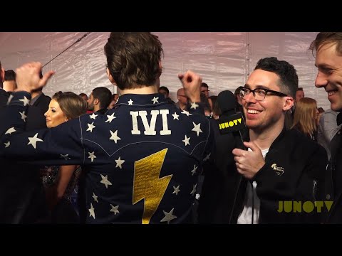 The Dirty Nil on the 2017 JUNO Awards Red Carpet