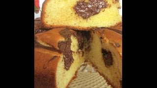 Cake with Nutella Video