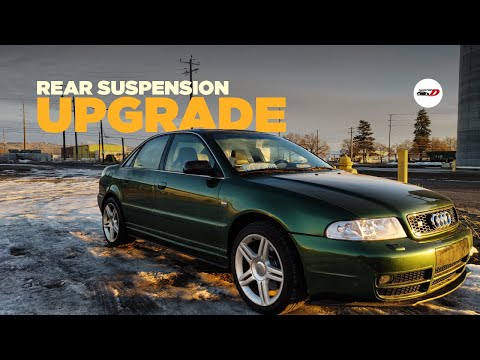 Installing Coilovers On The B5 S4 | Rear Suspension Upgrade!
