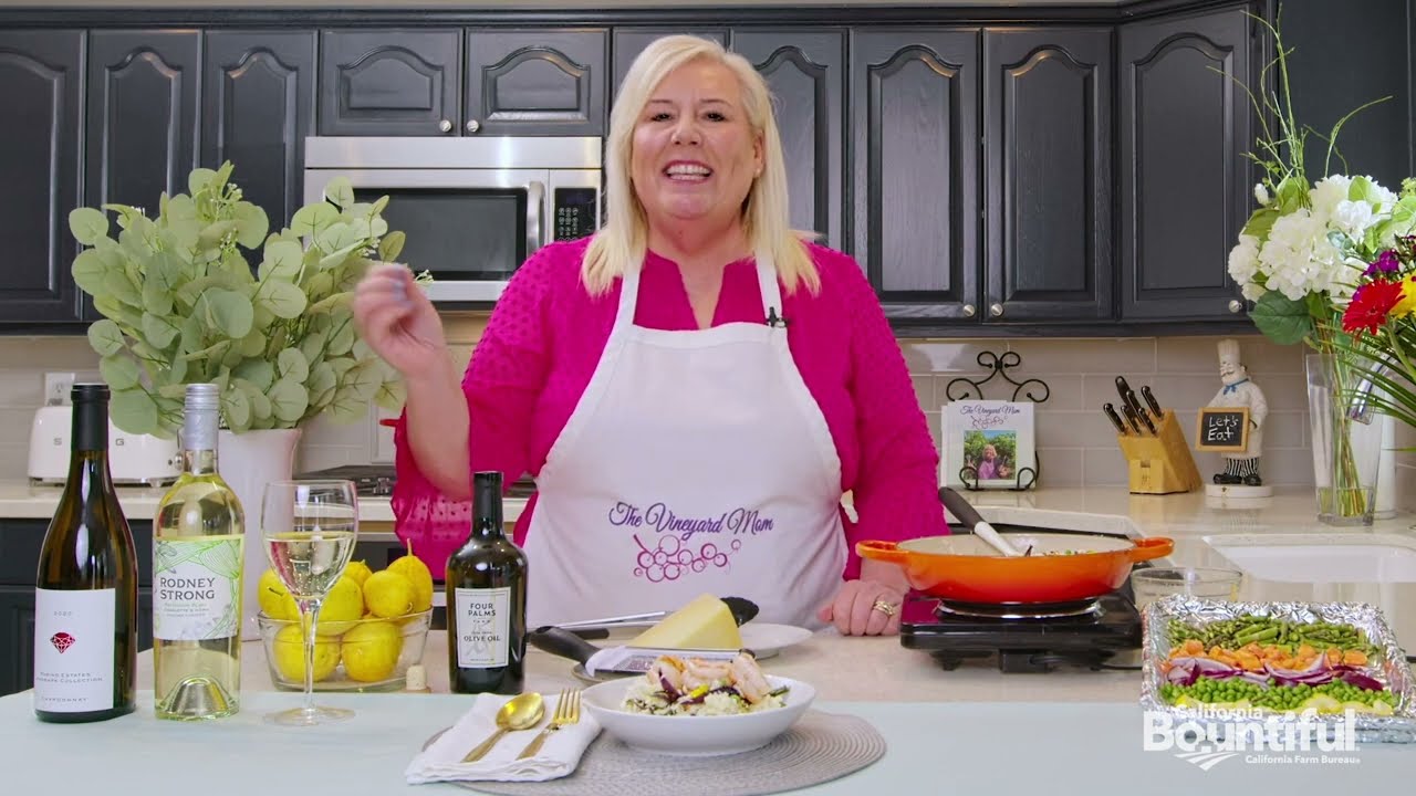 Lemony Risotto with Roasted Spring Vegetables