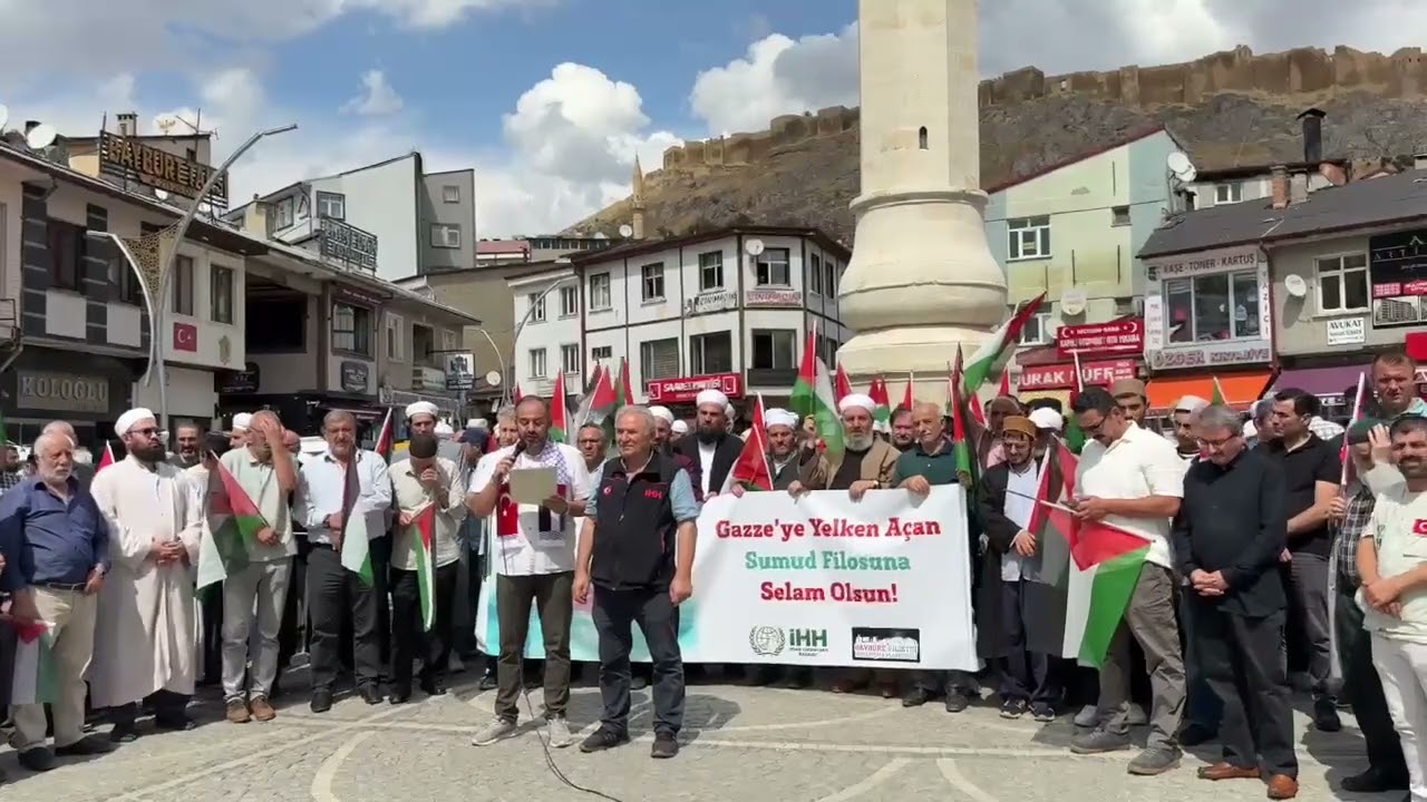 Bayburt Gazze protestosu