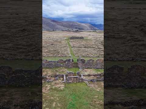 Complejo arqueológico de Huánuco pampa. #huanucopampa #perutravel #drone #dronevideo