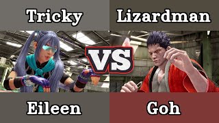 【VF5 REVO】Vanquisher Lv34 Eileen Tricky Eileen VS Darkslayer Lv36 Goh Lizardman J60