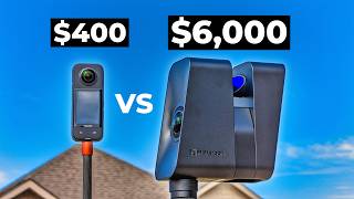 Insta360 X3 vs Matterport Pro3 3D LiDAR Camera!