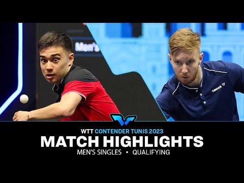 Florent Lambiet vs Kay Stumper | MS Qual | WTT Contender Tunis 2023