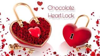 Chocolate Lock Heart!