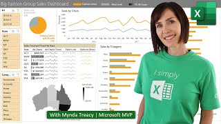 How to build Interactive Excel Dashboards that Update with ONE CLICK!