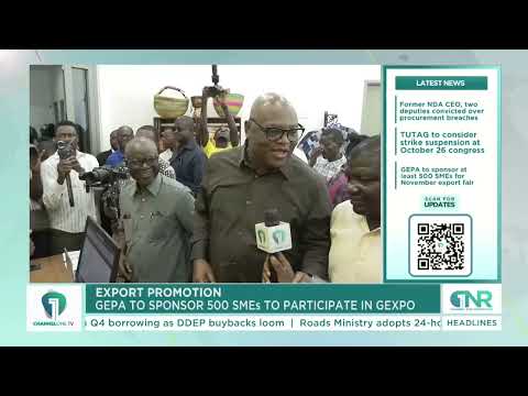 GEPA Targets 500 SMEs for GEXPO 2026 to Boost Ghana’s Exports