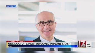 Pilot, UNC doctor involved in small plane crash at RDU