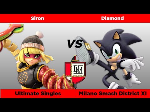 Milano Smash District XI - Siron (Min min) vs Diamond (Sonic) - Losers Top 8
