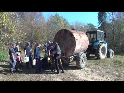 З’явились кадри пожежі лісу в Богородчанському районі. ВІДЕО