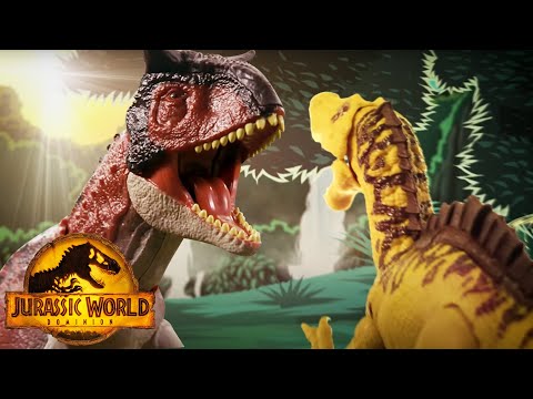 Indominus Rex on the Loose in Jurassic World! (Sweded) 🦖 | @MattelAction!