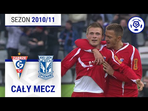 (1/2) Górnik Zabrze - Lech Poznań | CAŁY MECZ | Ekstraklasa 2010/11 | 10. Kolejka