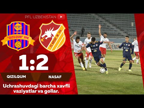 QIZILQUM 1:2 NASAF Coca-Cola Superliga. 22-tur