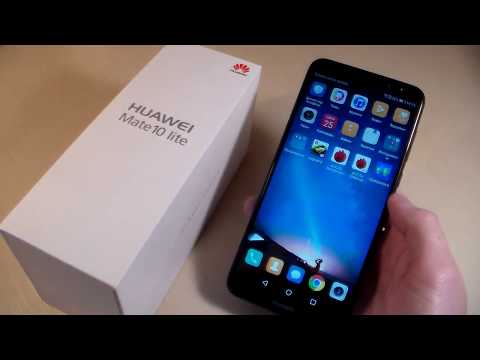 Смартфон Huawei Mate 10 Lite 4/64 Gb Aurora синий - Видео