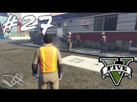 Grand Theft Auto 5 Gameplay Walkthrough Part 27 - Scouting the Port | GTA V