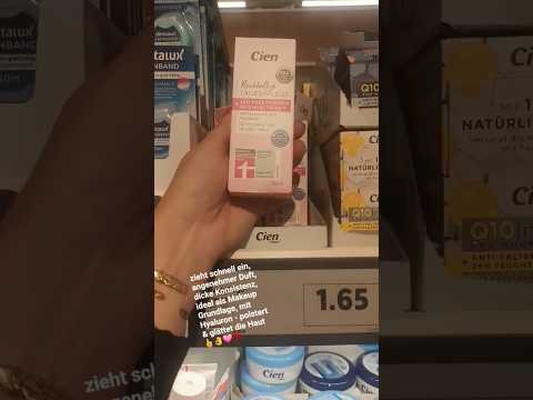 Beste Tagescreme gibt's bei LIDL👌 #cien #tagescreme #Makeupgrundlage #Lidl