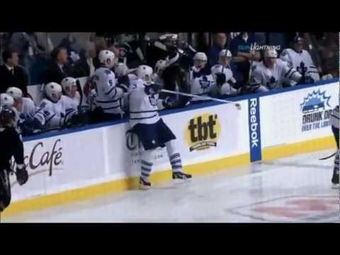 Dion Phaneuf Hits And Fights 2010-2011